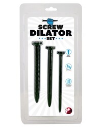 3-teiliges Dilatoren-Set „Screw“, Ø 0,6 cm, 1 cm, 1,3 cm